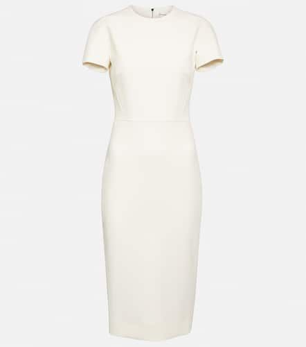 CrÃªpe midi dress - Victoria Beckham - Modalova