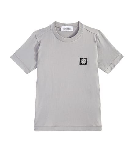 Compass cotton jersey T-shirt - Stone Island Junior - Modalova