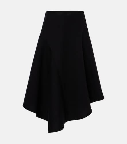 Pleated asymmetric midi skirt - Plan C - Modalova