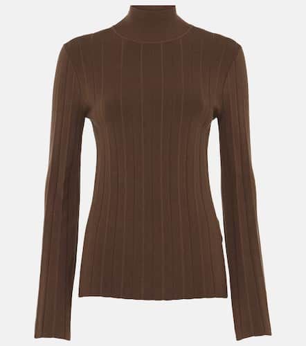 Silk-blend plissÃ© turtleneck sweater - Joseph - Modalova