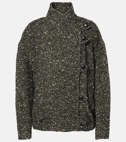 Hanis herringbone bouclÃ© jacket - Marant Etoile - Modalova