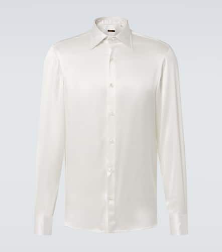 Camisa de esmoquin de seda - Rubinacci - Modalova