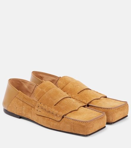 Mocassini Carré in suede con stampa - Jacquemus - Modalova