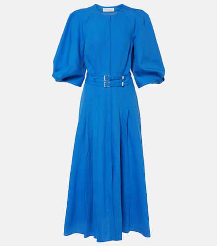 Elea puff-sleeve linen maxi dress - Gabriela Hearst - Modalova