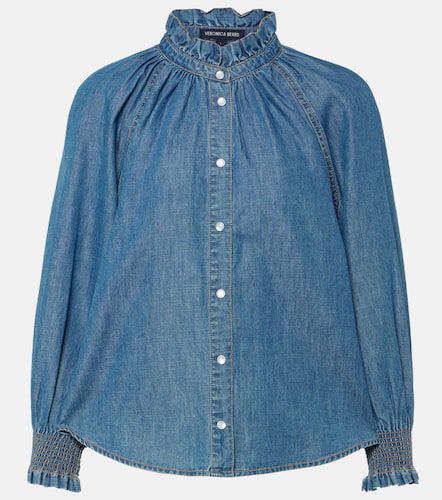 Camicia di jeans Calisto con ruches - Veronica Beard - Modalova