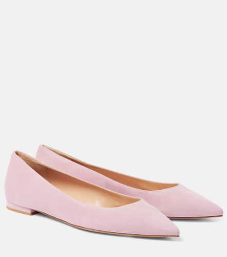 Ballerinas Gianvito Flat aus Veloursleder - Gianvito Rossi - Modalova