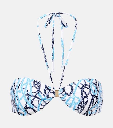 Top de bikini Liguria con escote halter - Melissa Odabash - Modalova