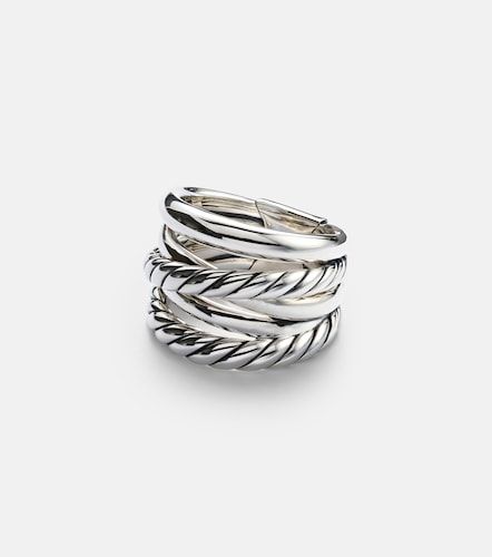 Anillo Crossover® de plata de ley - David Yurman - Modalova