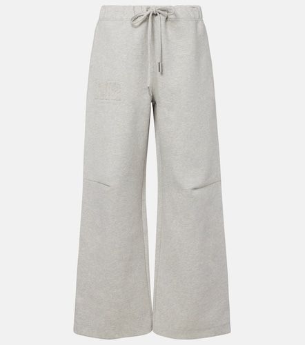 Embossed logo cotton sweatpants - Jean Paul Gaultier - Modalova