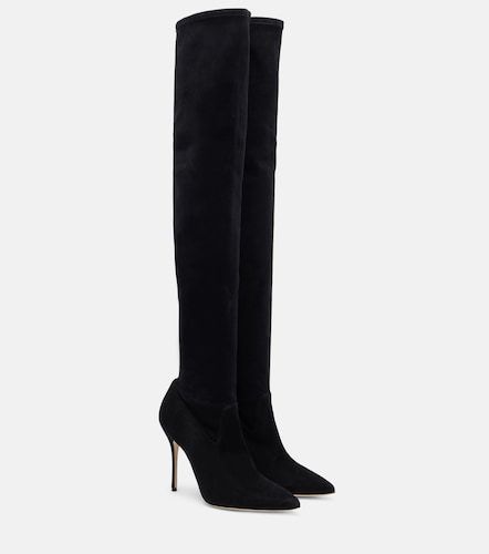 Botas mosqueteras Pascalarehi 105 de ante - Manolo Blahnik - Modalova