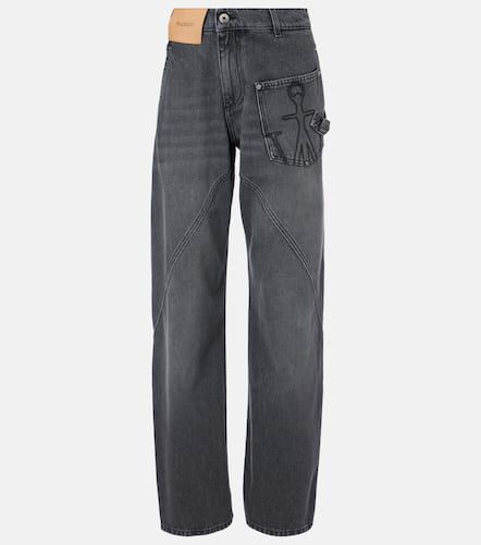 Jeans a gamba larga Twisted - JW Anderson - Modalova