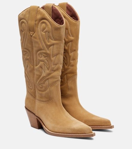 Dakota suede cowboy boots - Paris Texas - Modalova