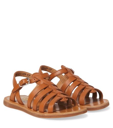 Sandalias Plagette Strap de piel - Pom d'Api - Modalova