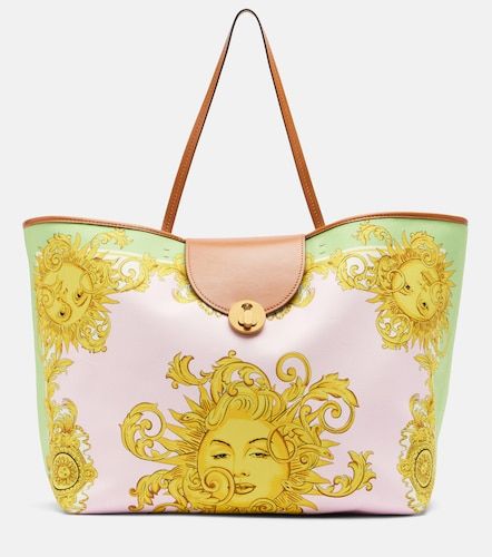 Bolso Large de lona estampado - Versace - Modalova
