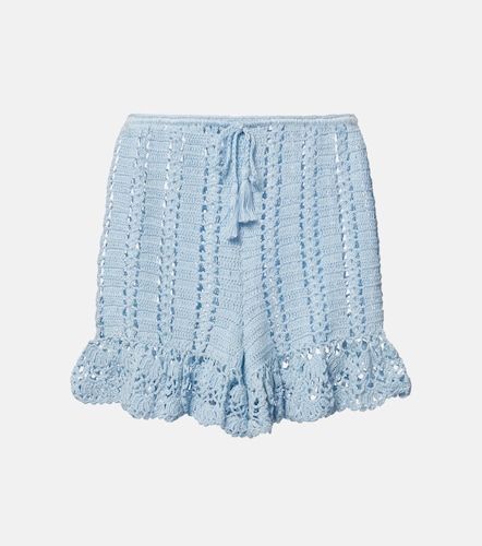 Shorts de croché de algodón - Anna Kosturova - Modalova