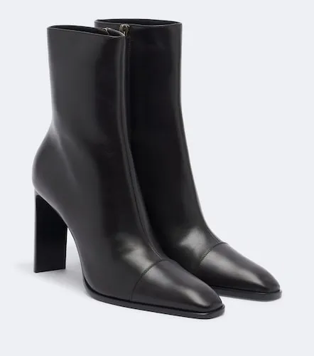 Venetia leather ankle boots - Saint Laurent - Modalova