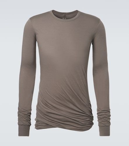 Top de jersey de algodón drapeado - Rick Owens - Modalova