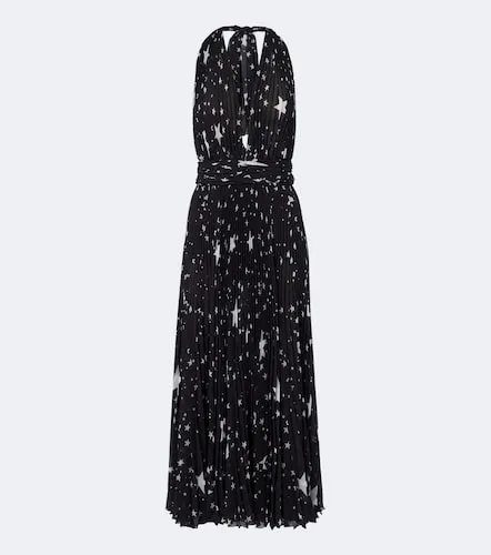 Printed pleated midi dress - Dolce&Gabbana - Modalova