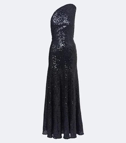Sequined one-shoulder open-back gown - Christopher Esber - Modalova