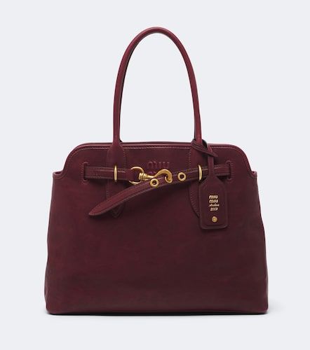 Schultertasche Aventure Medium aus Leder - Miu Miu - Modalova
