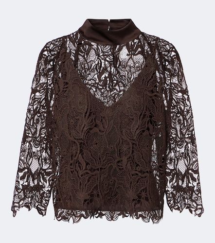 Max Mara Top in pizzo floreale - Max Mara - Modalova