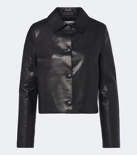 Chaqueta Hadley de piel - Nour Hammour - Modalova