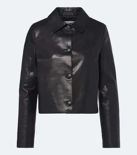 Nour Hammour Hadley leather jacket - Nour Hammour - Modalova
