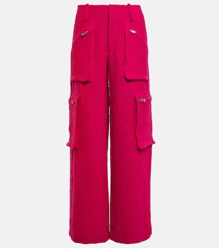 Pantaloni cargo a gamba larga in bouclé - Amiri - Modalova