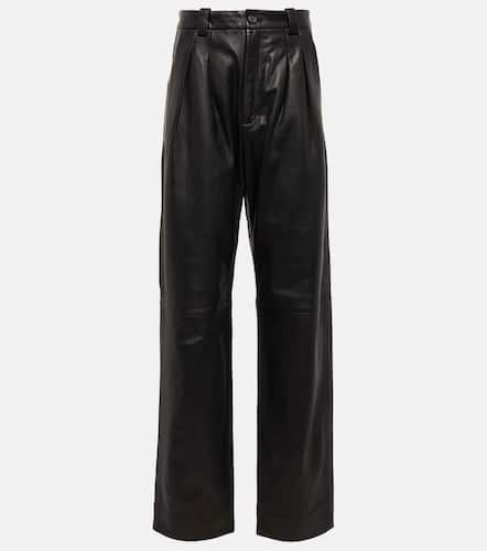 Etienne high-rise straight leather pants - Nili Lotan - Modalova