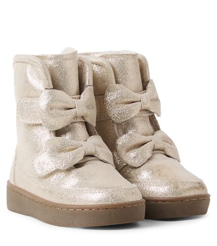 Donsje Botas Isa de piel metalizada - Donsje - Modalova