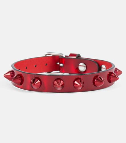 Loubilink embellished leather bracelet - Christian Louboutin - Modalova