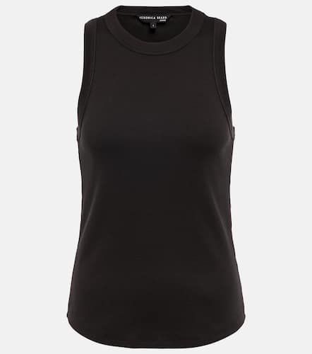 Jordyn cotton-blend jersey tank top - Veronica Beard - Modalova