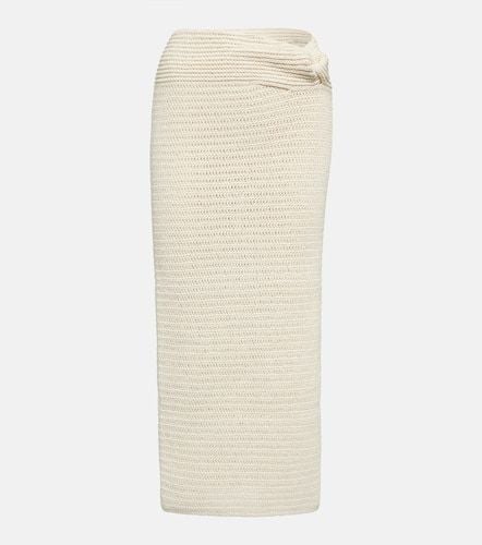 Ejo crochet cotton-blend midi skirt - The Mannei - Modalova