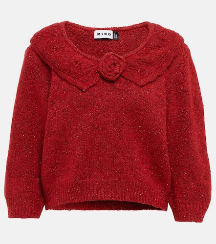 Rixo Serenity metallic-knit sweater - Rixo - Modalova