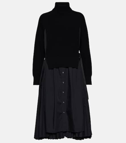 Sacai Turtleneck midi dress - Sacai - Modalova