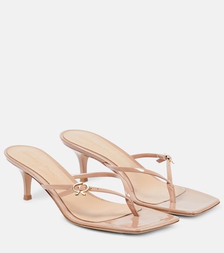 Sandali infradito in vernice - Gianvito Rossi - Modalova