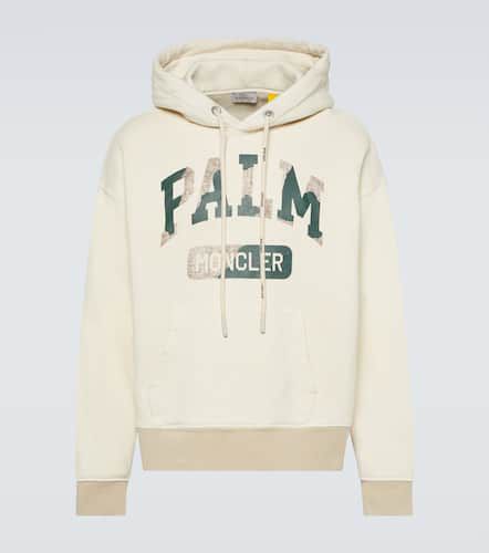 X Palm Angels cotton jersey hoodie - Moncler Genius - Modalova