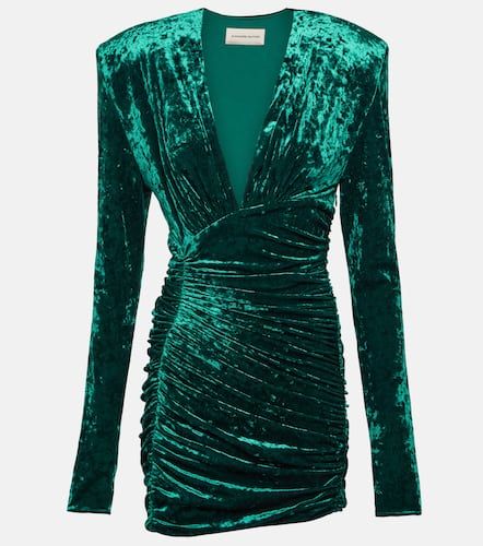 Alexandre Vauthier Velvet minidress - Alexandre Vauthier - Modalova