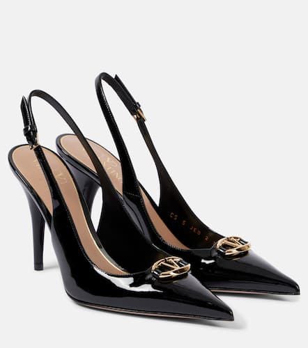 Slingback-Pumps VLogo aus Lackleder - Valentino Garavani - Modalova