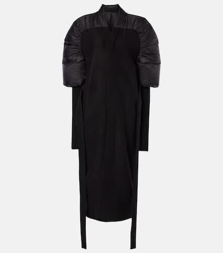 Duvetina down-paneled wool coat - Rick Owens - Modalova