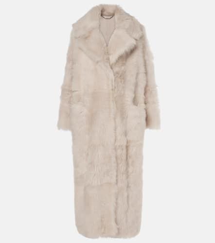 Nour Hammour Evita shearling coat - Nour Hammour - Modalova