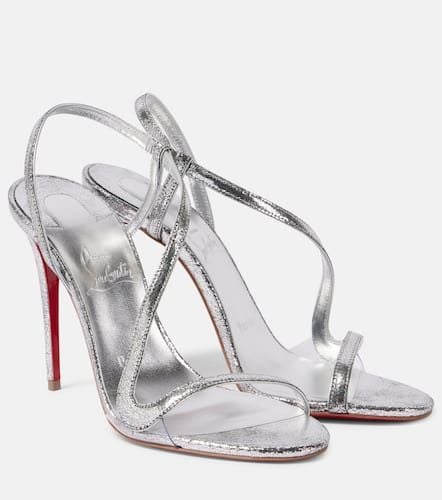 Rosalie 100 mirrored leather sandals - Christian Louboutin - Modalova