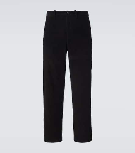 Sequined cotton corduroy straight pants - Bode - Modalova