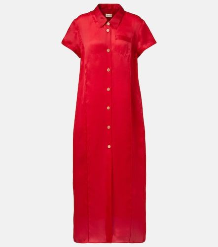 Abito lungo Effy in organza di seta e cotone - Khaite - Modalova