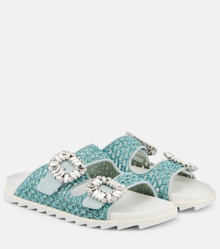 Sandali Slidy Viv con cristalli - Roger Vivier - Modalova