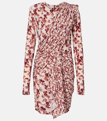 Georgia draped printed minidress - Isabel Marant - Modalova