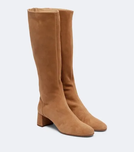 Saint Honore 50 suede knee-high boots - Aquazzura - Modalova