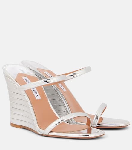 Sandalias con cuña Riviera Chain 95 - Aquazzura - Modalova