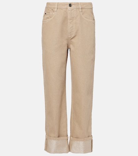Mid-rise straight jeans - Brunello Cucinelli - Modalova