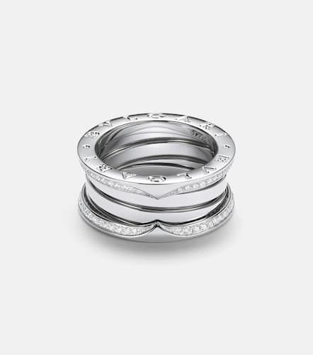 B.zero1 18kt white gold ring with diamonds - Bvlgari - Modalova